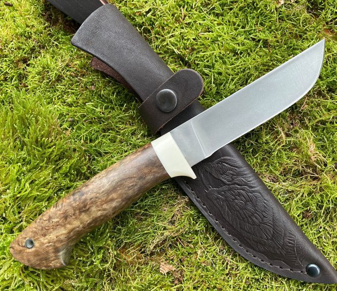 aaknives hand forged dabascus steel blade knife handmade custom made knife handcrafted knives autinetools northmen 11 3 24