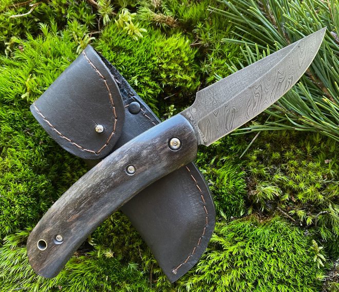 aaknives hand forged dabascus steel blade knife handmade custom made knife handcrafted knives autinetools northmen 11 7