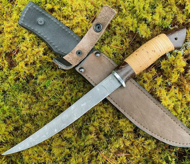 aaknives hand forged dabascus steel blade knife handmade custom made knife handcrafted knives autinetools northmen 19 1 16