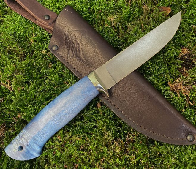 aaknives hand forged dabascus steel blade knife handmade custom made knife handcrafted knives autinetools northmen 19 3 24