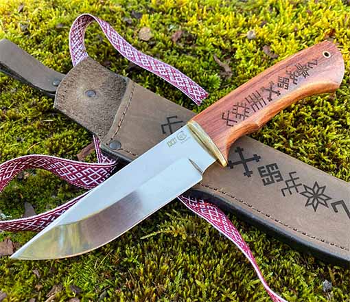 aaknives hand forged dabascus steel blade knife handmade custom made knife handcrafted knives autinetools northmen 3 6 6
