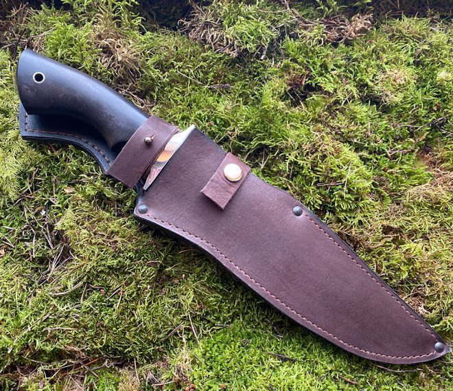 aaknives hand forged dabascus steel blade knife handmade custom made knife handcrafted knives autinetools northmen 41 1 4