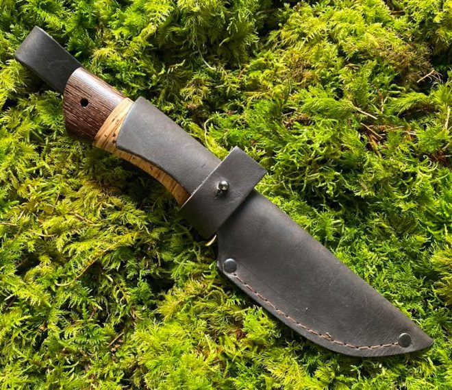 Knife Bear- handsmidd kniv i D2-stål - Bild 3