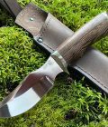 aaknives hand forged dabascus steel blade knife handmade custom made knife handcrafted knives autinetools northmen 5 2 24