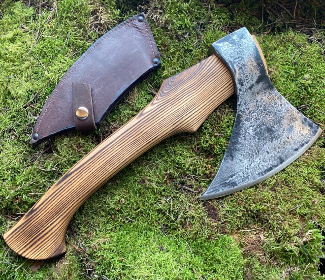 aaknives hand forged dabascus steel blade knife handmade custom made knife handcrafted knives autinetools northmen 6 3 26