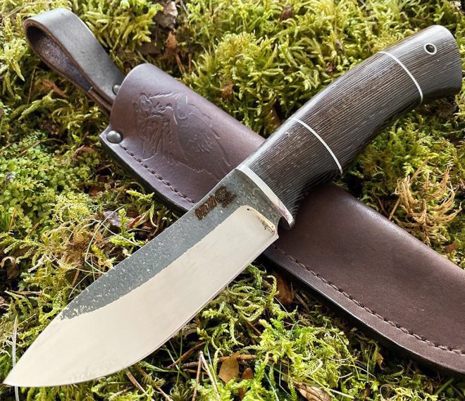 aaknives hand forged dabascus steel blade knife handmade custom made knife handcrafted knives autinetools northmen 7 2 20