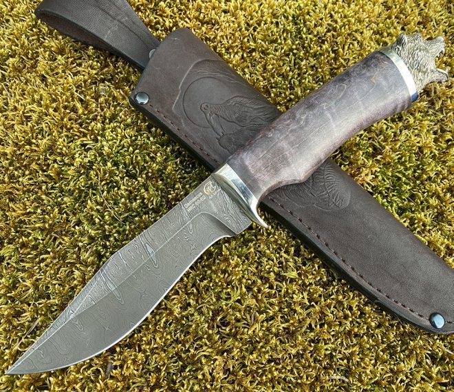 aaknives hand forged dabascus steel blade knife handmade custom made knife handcrafted knives autinetools northmen 7 2 21