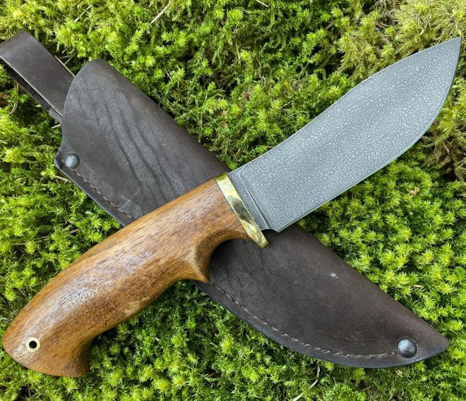 aaknives hand forged dabascus steel blade knife handmade custom made knife handcrafted knives autinetools northmen 8 5 12