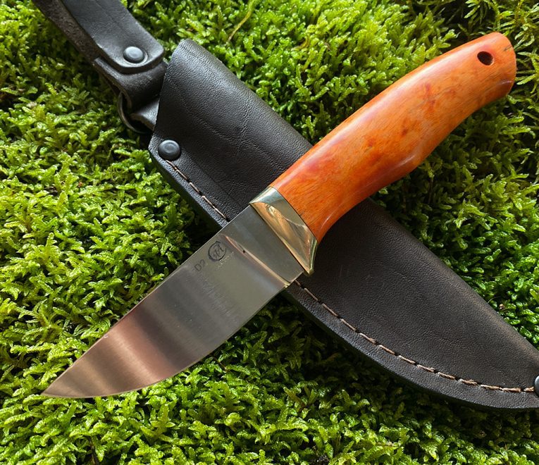 Nazis "ĒRGĻA NAGS"– ar rokām kalts D2 tērauda nazis