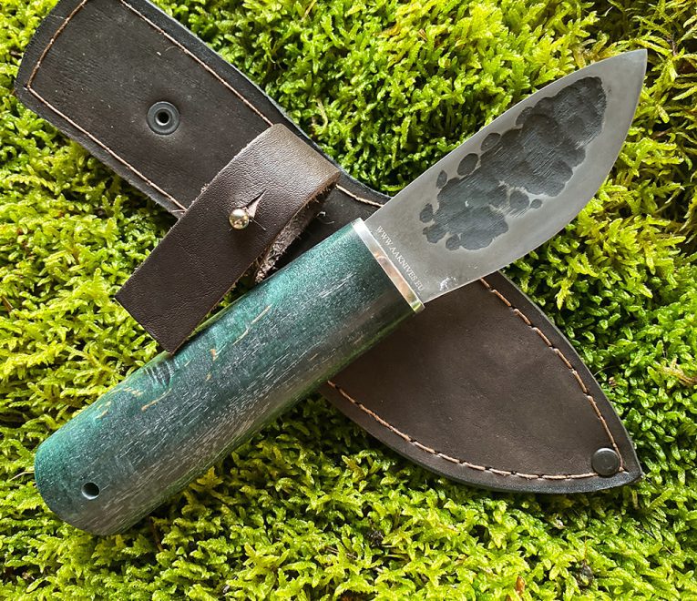 Nazis "MINI JAKUT" - kalts Bulat-Wootz tērauda asmens, labajai rokai