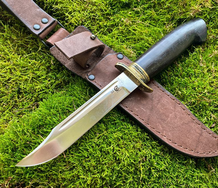 Knife FINKA- hand forged D2 steel knife