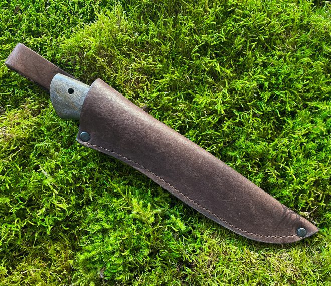 Knife ''Graf'', hand forged Bulat - Wootz steel knife - Image 3