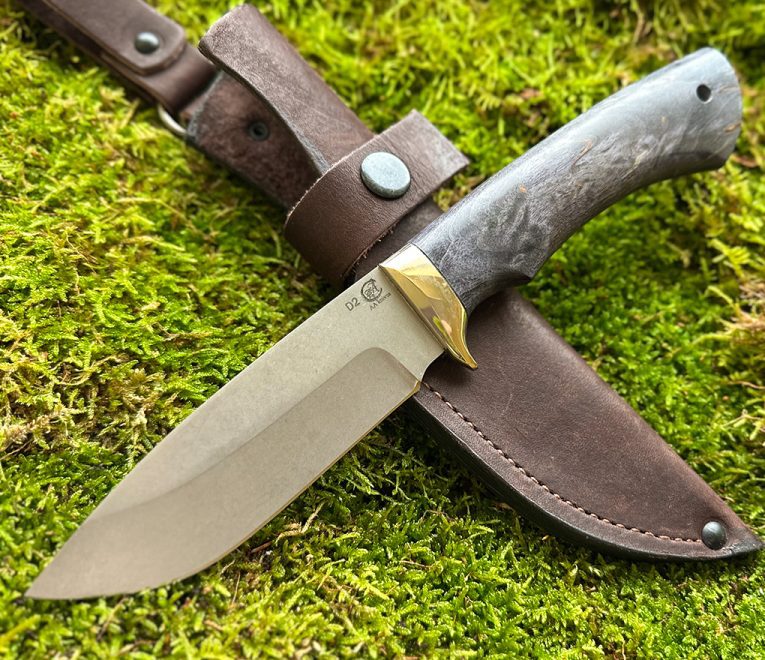 Knife ZEUS- hand forged D2 steel knife