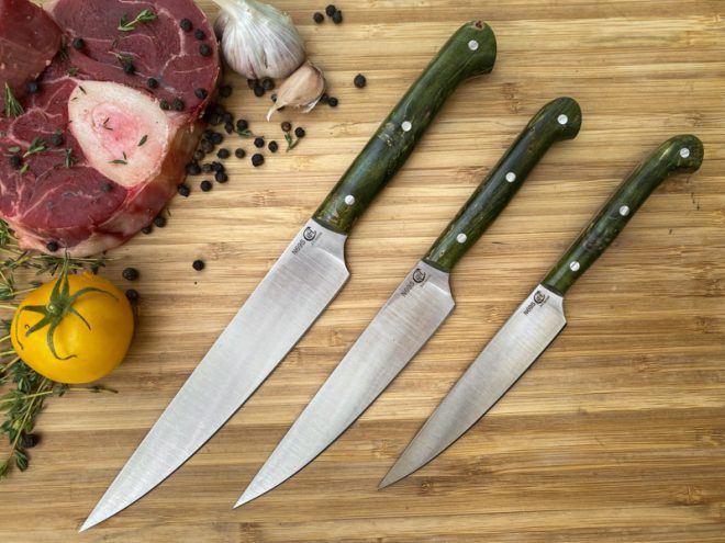aaknives hand forged dabascus steel blade knife handmade custom made knife handcrafted knives autinetools northmen 13 1 2
