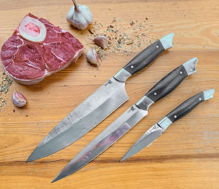 aaknives hand forged dabascus steel blade knife handmade custom made knife handcrafted knives autinetools northmen 2 1