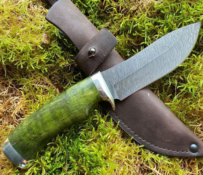 aaknives hand forged dabascus steel blade knife handmade custom made knife handcrafted knives autinetools northmen 5 5 1