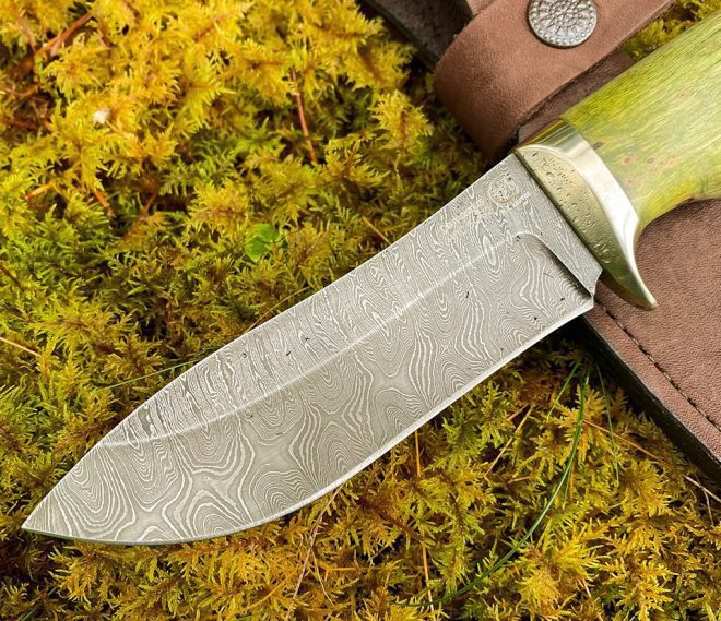 aaknives hand forged dabascus steel blade knife handmade custom made knife handcrafted knives autinetools northmen 7 2 1