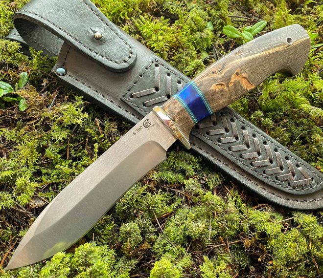 aaknives hand forged dabascus steel blade knife handmade custom made knife handcrafted knives autinetools northmen 1 2