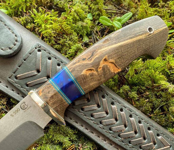 aaknives hand forged dabascus steel blade knife handmade custom made knife handcrafted knives autinetools northmen 1 3