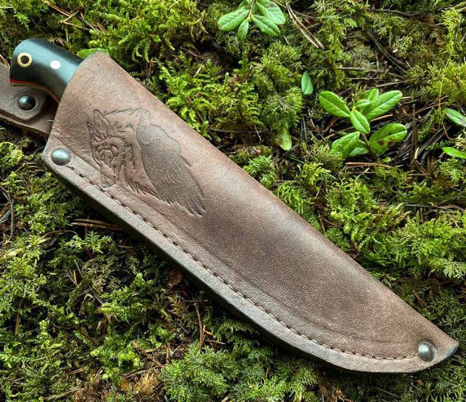aaknives hand forged dabascus steel blade knife handmade custom made knife handcrafted knives autinetools northmen 14 1