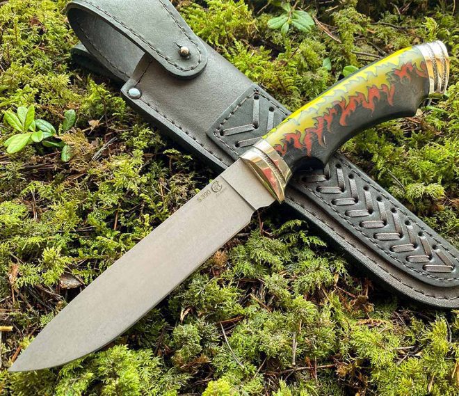 aaknives hand forged dabascus steel blade knife handmade custom made knife handcrafted knives autinetools northmen 4 2