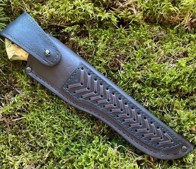 aaknives hand forged dabascus steel blade knife handmade custom made knife handcrafted knives autinetools northmen 6 1 2