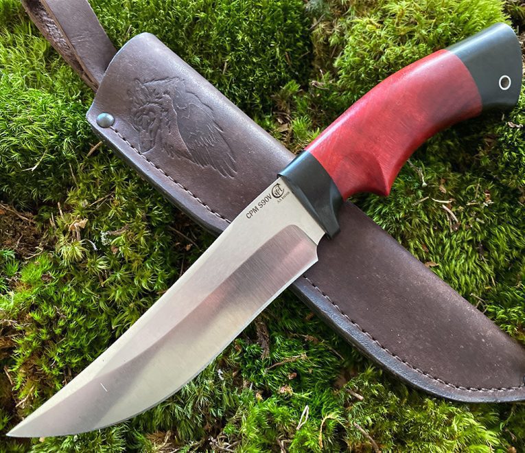 aaknives hand forged dabascus steel blade knife handmade custom made knife handcrafted knives autinetools northmen 6 2