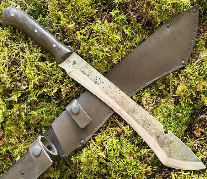 aaknives hand forged dabascus steel blade knife handmade custom made knife handcrafted knives autinetools northmen 1 5