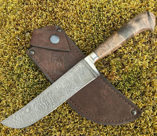 aaknives hand forged dabascus steel blade knife handmade custom made knife handcrafted knives autinetools northmen 6 2