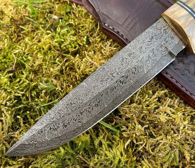 aaknives hand forged dabascus steel blade knife handmade custom made knife handcrafted knives autinetools northmen 15 3