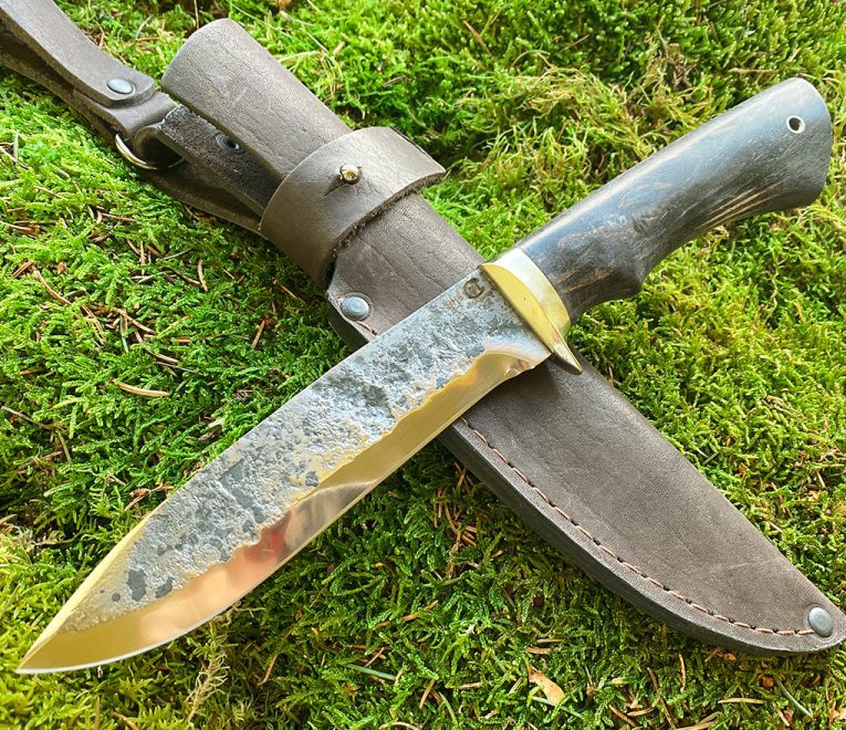 Нож ТОР, кованая сталь 9XC