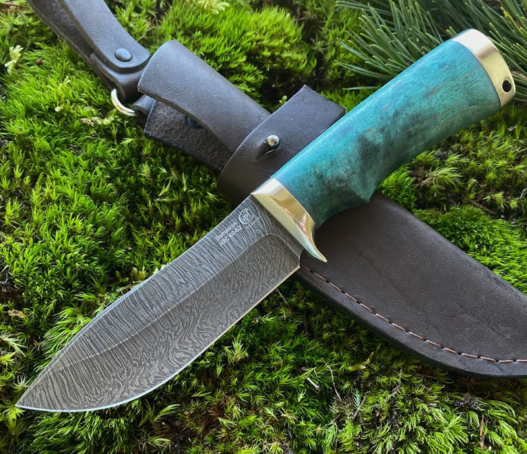 aaknives käsitsi sepistatud dabascuse teras nuga käsitsi valmistatud custom made nuga käsitöönoad autinetools northmen 27 2