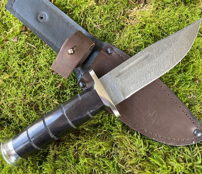 aaknives hand forged dabascus steel blade knife handmade custom made knife handcrafted knives autinetools northmen 20 5
