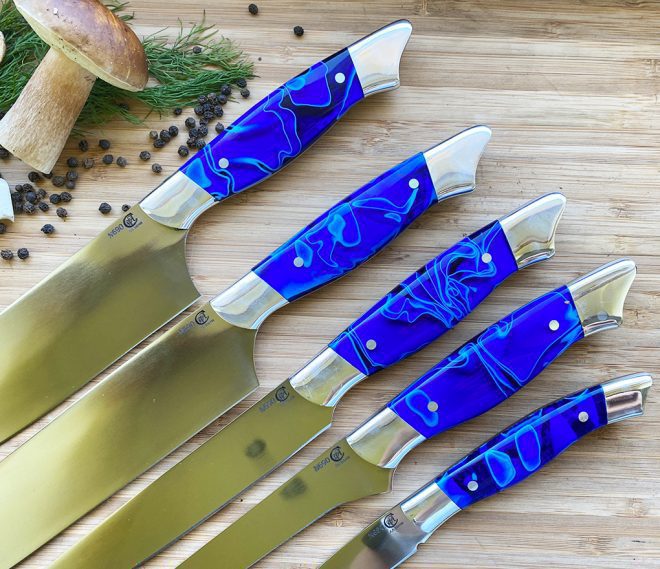 aaknives hand forged dabascus steel blade knife handmade custom made knife handcrafted knives autinetools northmen 5 2