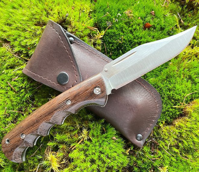 aaknives hand forged dabascus steel blade knife handmade custom made knife handcrafted knives autinetools northmen 4 7