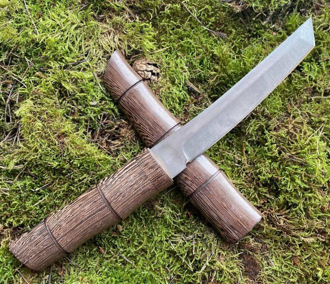 aaknives hand forged dabascus steel blade knife handmade custom made knife handcrafted knives autinetools northmen 44 3