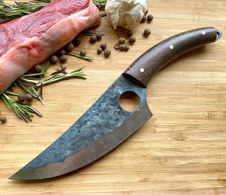 aaknives hand forged dabascus steel blade knife handmade custom made knife handcrafted knives autinetools northmen 3 1