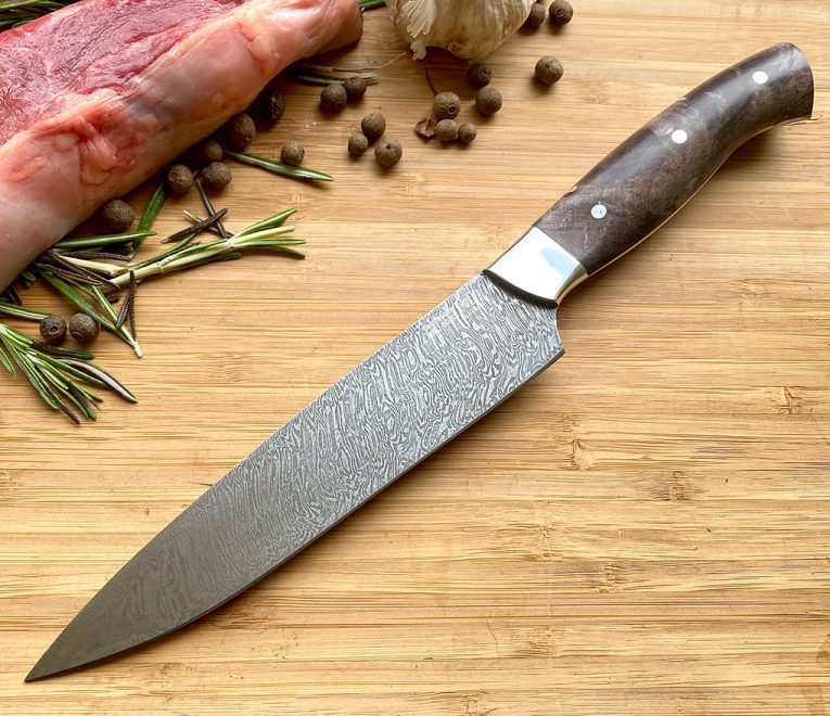 aaknives hand forged dabascus steel blade knife handmade custom made knife handcrafted knives autinetools northmen 9 1