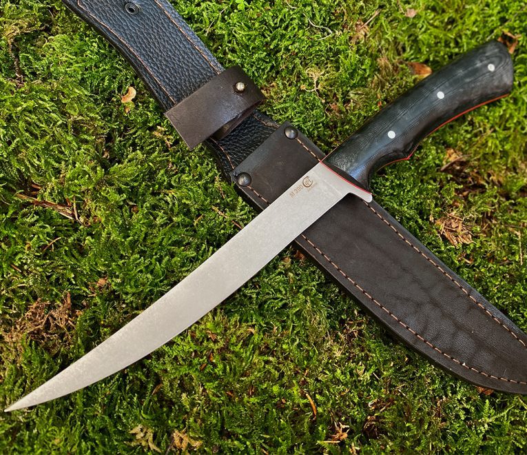 aaknives hand forged dabascus steel blade knife handmade custom made knife handcrafted knives autinetools northmen 9 2 1