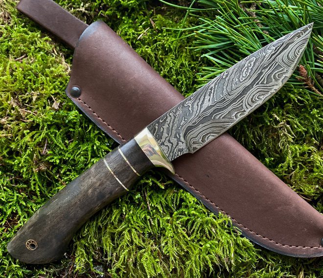aaknives hand forged dabascus steel blade knife handmade custom made knife handcrafted knives autinetools northmen 36 5