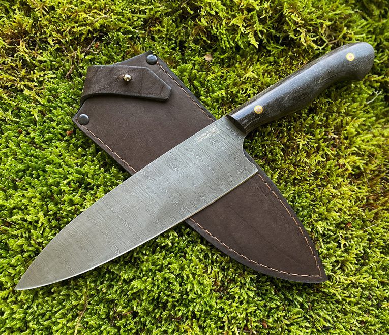 BIG CHEF KNIFE - sepistatud Damaskuse terasest