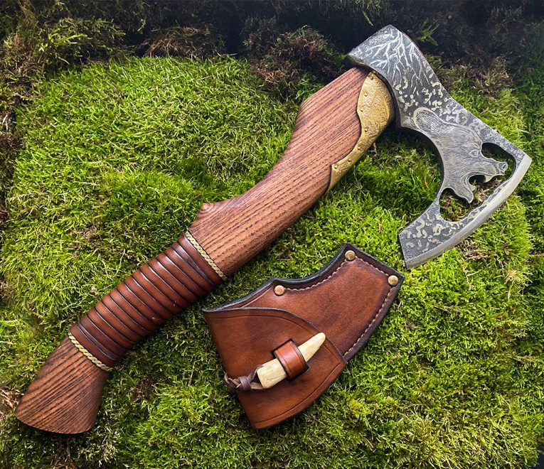 VIKINGU CIRVIS – augstas kvalitātes kalts oglekļa tērauds
