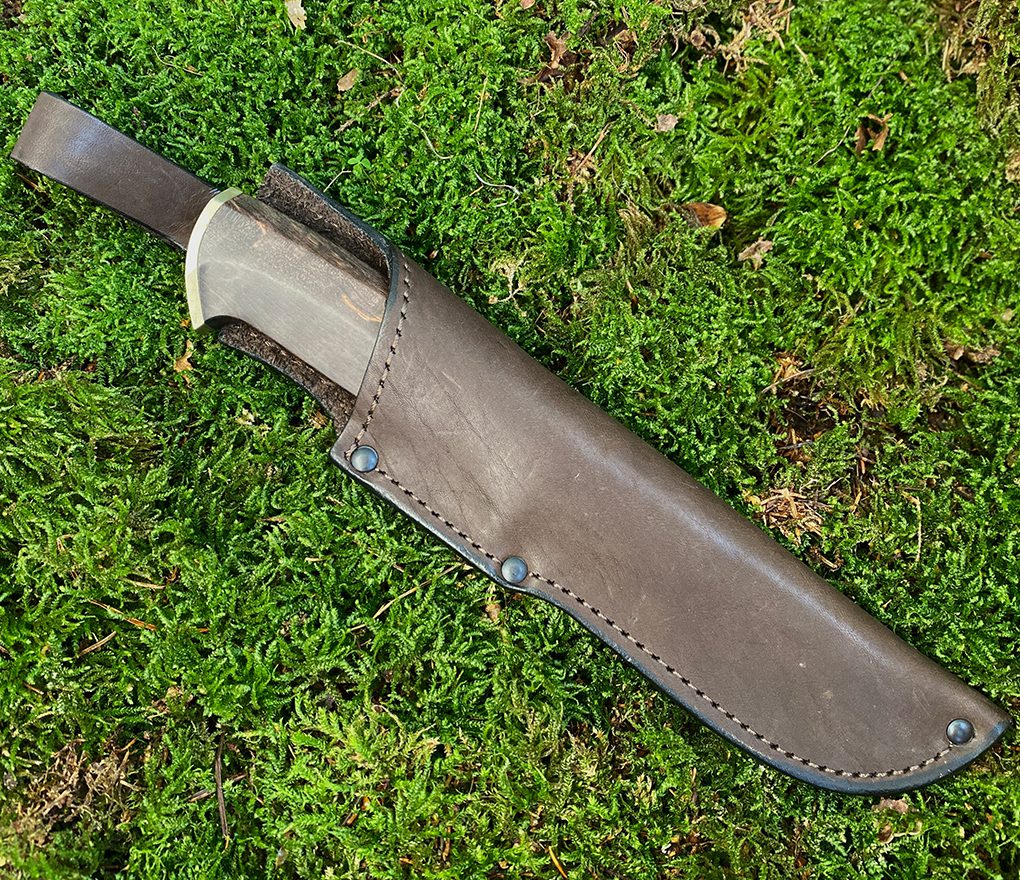 SCANDI peilis - rankomis kaltas laminuotas - damaskinis plienas - Image 5