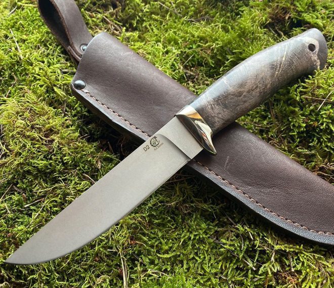 Knife COYOTE- hand forged D2 steel knife