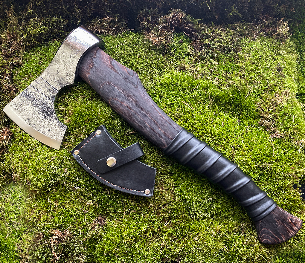 AXE - steel 9HS with forging marks - Image 3