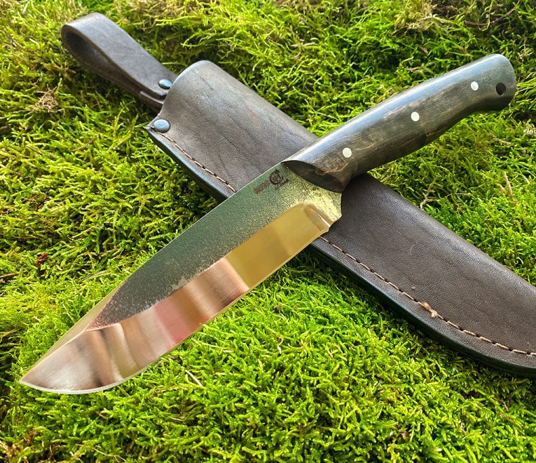 Knife ''BISON'' - Swedish Bohler-Uddeholm N695 stainless knife steel