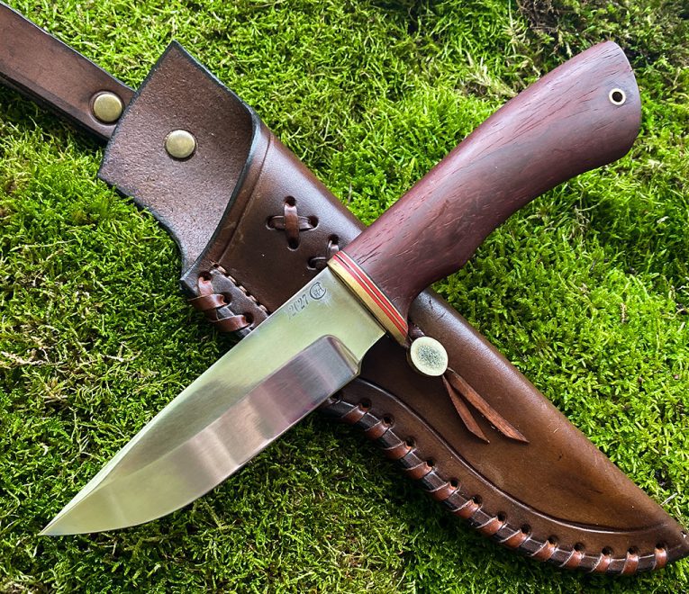 Exklusiv kniv "POSEIDON" - smidd stål Sandvik 12C27