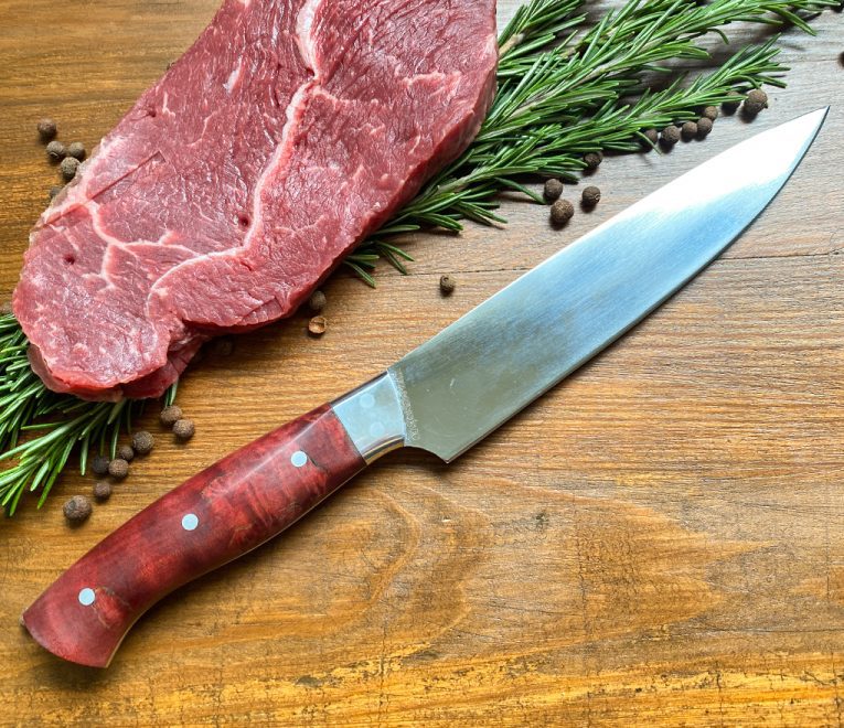 MEDIUM SIZE KITCHEN KNIFE - high quality forged stainless steel