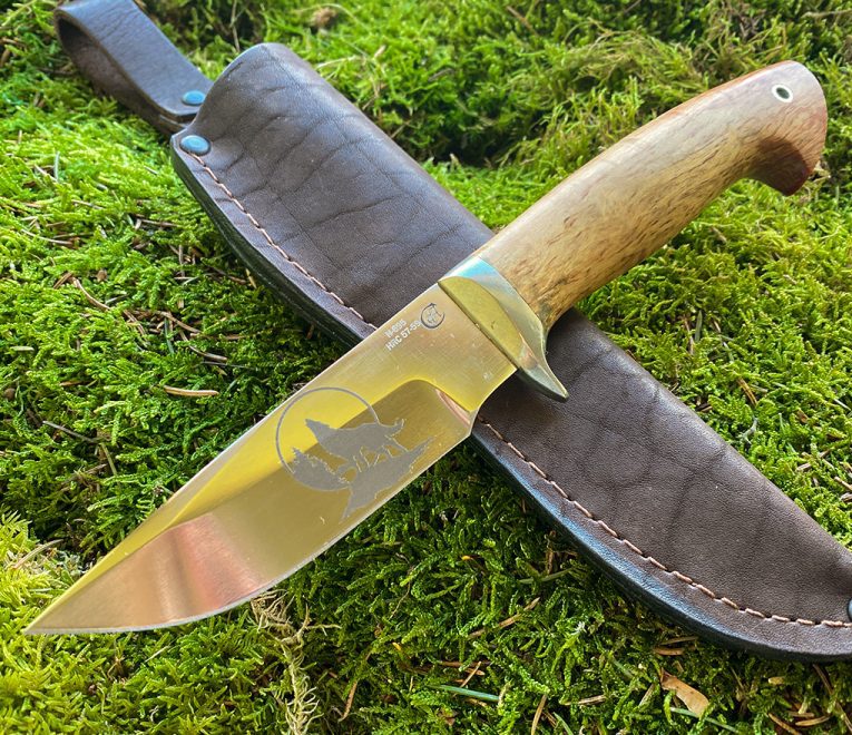 Нож «POSEIDON» — шведский нож из нержавеющей стали Bohler-Uddeholm N695