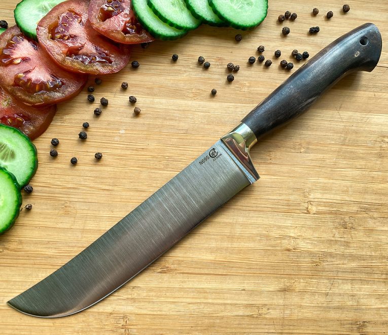 Kniv "UZBEK-PCHAK" - uzbekisk nationalkniv, handsmidd i rostfritt stål